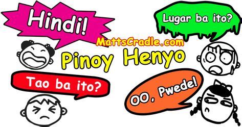 pinoy henyo words|funny tagalog words.